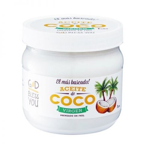 Aceite de coco Virgen God Bless You x 1Lt
