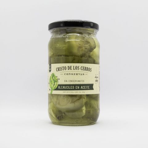 Alcauciles en aceite x 300 Gr (Cristo de los Cerros)