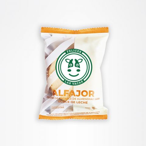 Alfajor Blanco x 60 Gr (Felices las Vacas)