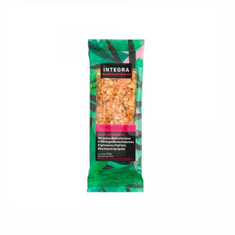 Barra de Cereal de Cajú y Arándanos x 42 Gr (Integra)
