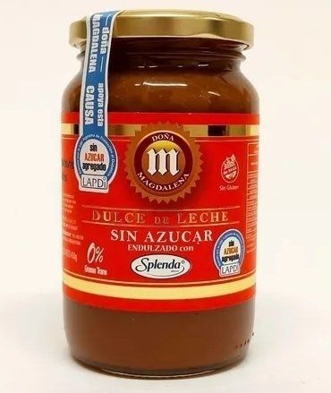 Dulce De Leche Endulzado con Splenda x 400 Gr (Doña Magdalena)