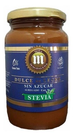 Dulce De Leche Endulzado con Stevia x 400 Gr (Doña Magdalena)