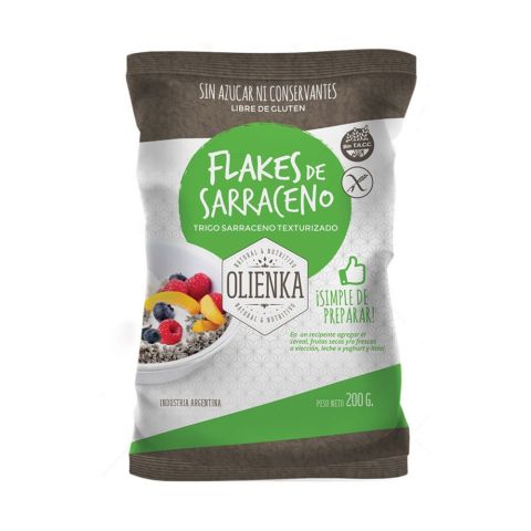Flakes de Trigo Sarraceno Sin Tacc Olienka x 200gr