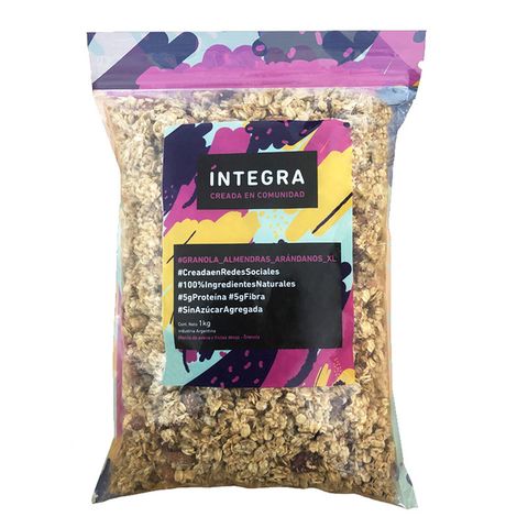 Granola de Avena Almendras y Arándanos x 1 Kg (Integra)