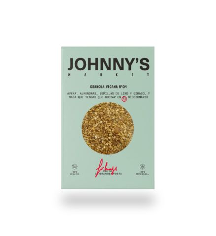 Granola Vegana sin Conservantes con Azúcar Mascabo x Kg (Johnnys Market)