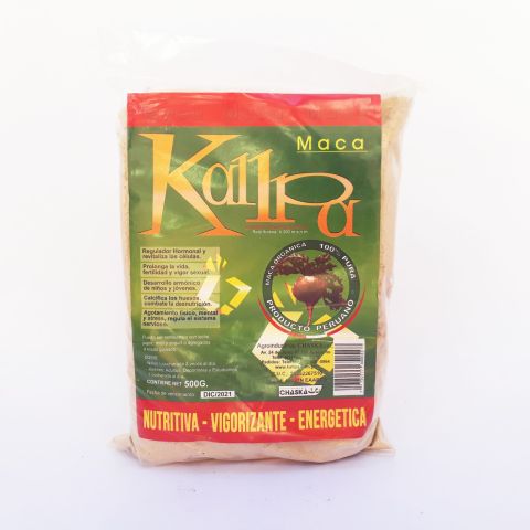 Maca en Polvo Nutritiva Vigorizante Energética x 500 Gr (Kallpa)