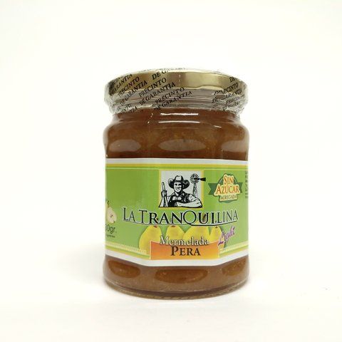 Mermelada con stevia sabor Pera x 330 Gr (La Tranquilina)