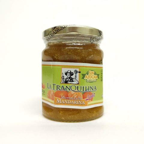 Mermelada con stevia sabor Mandarina x 330 Gr (La Tranquilina)