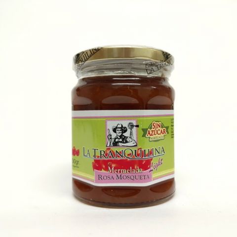 Mermelada con stevia sabor Rosa Mosqueta x 330 Gr (La tranquilina)