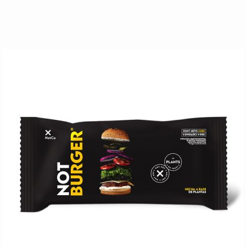 Not Burger Hamburguesa Vegana NotCo x 320gr - 4 unidades