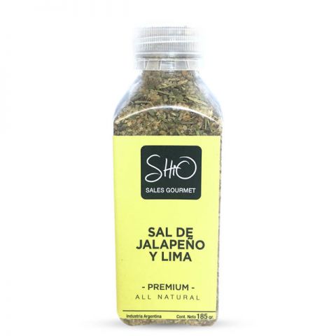 Sal de Jalapeño y Lima Premium x 185 Gr (Shio)