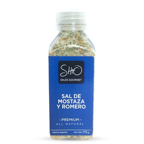 Sal de Mostaza y Romero Premium x 175 Gr (Shio)