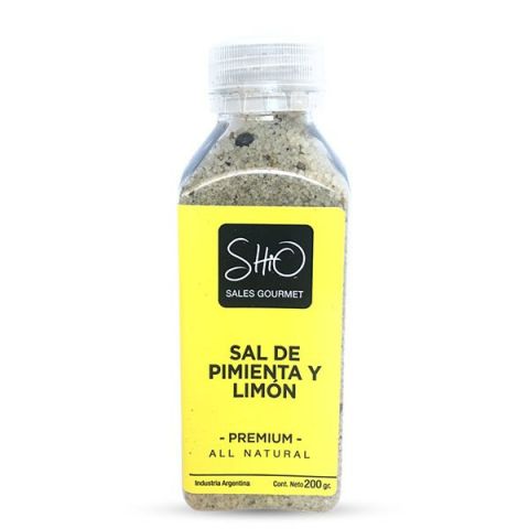 Sal de Pimienta y Limon Premium x 200 Gr (Shio)